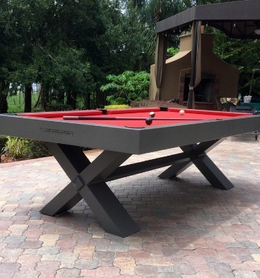 outdoor pool table 7ft