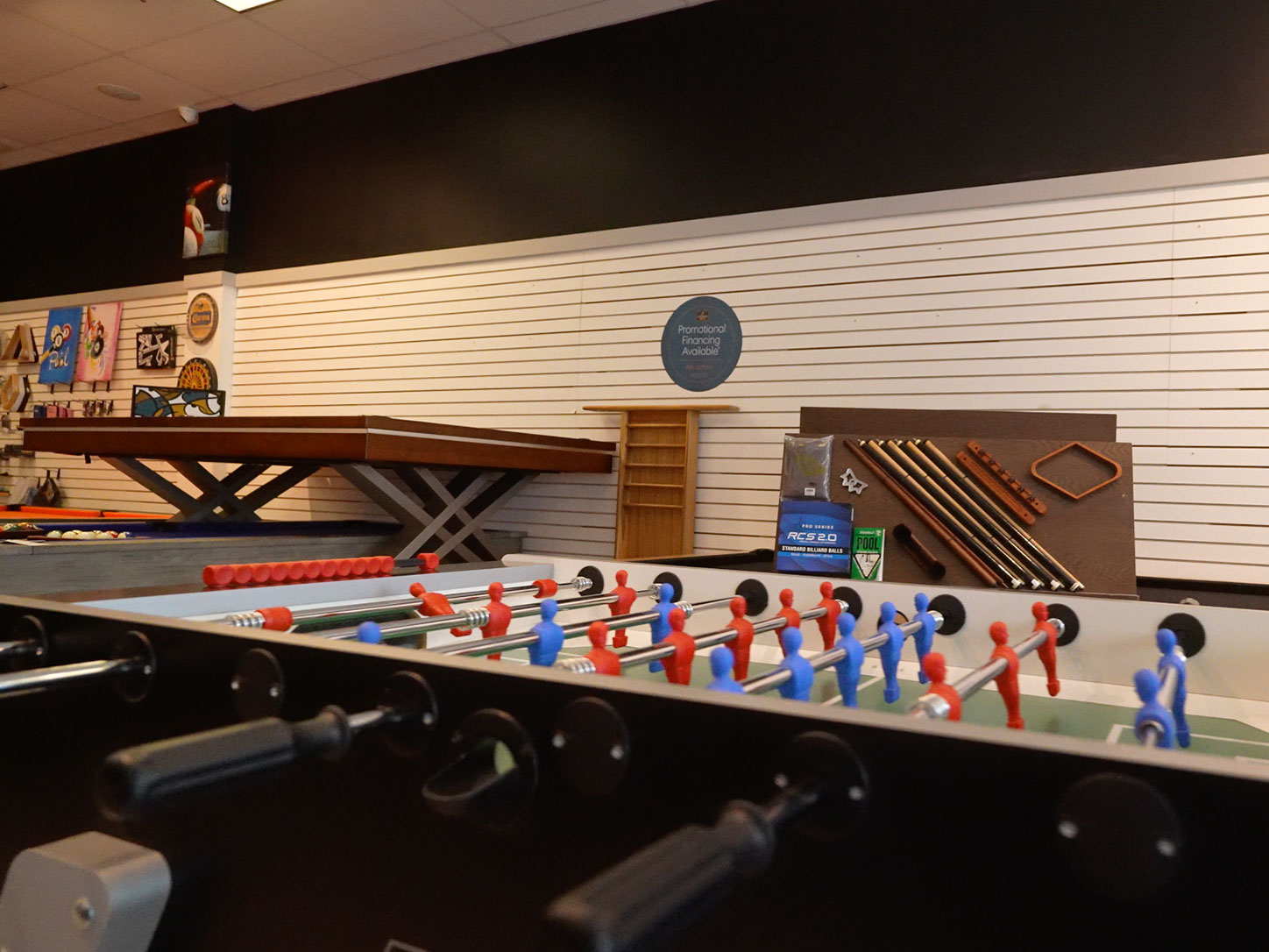 Billiards Spa and More showroom