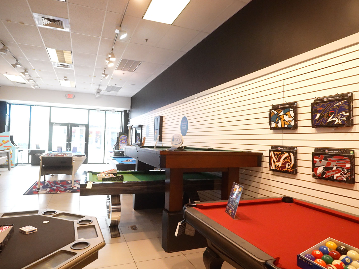 Showroom interior — full view