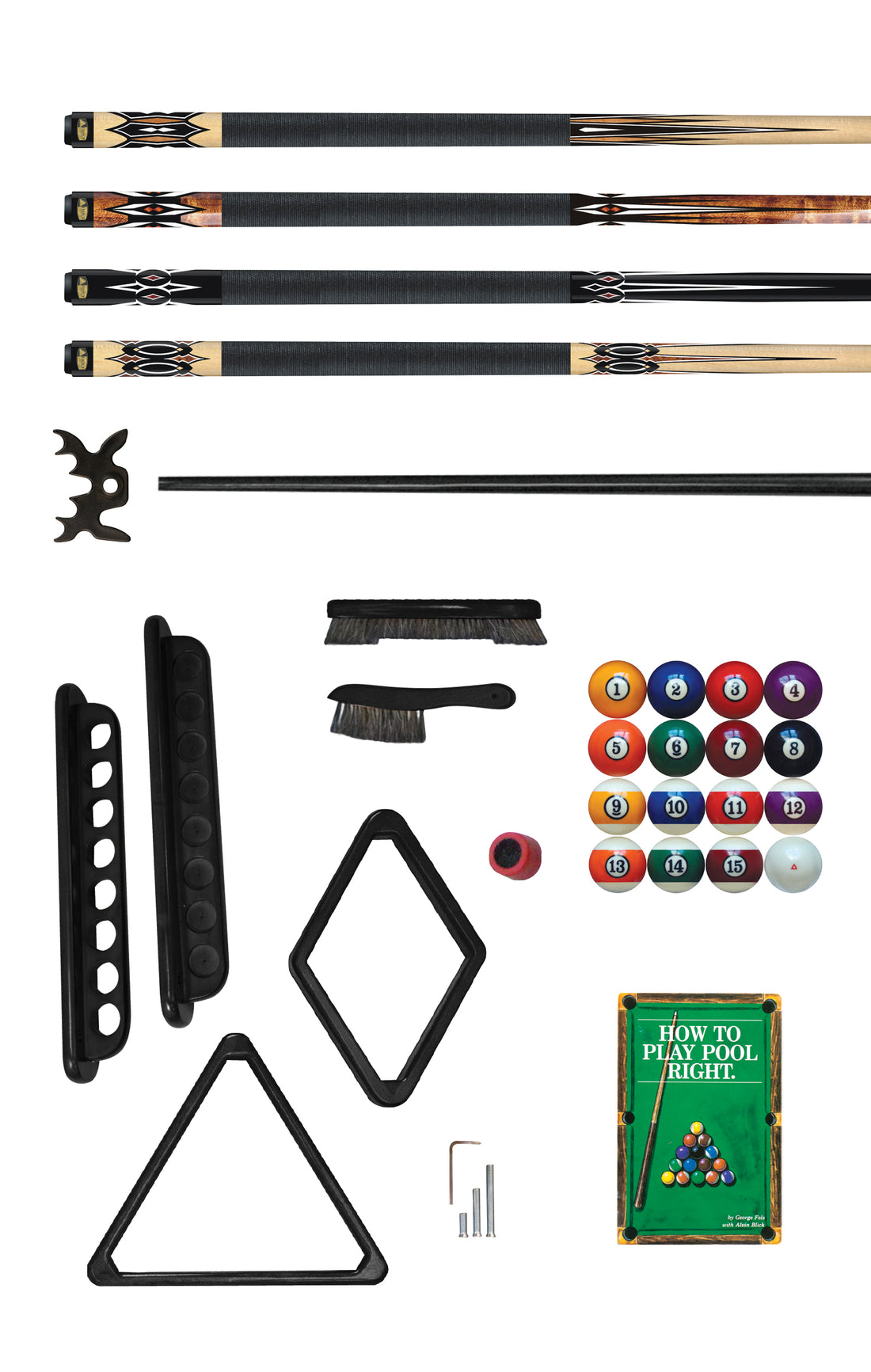 Upgraded Billiards Accessory Kit