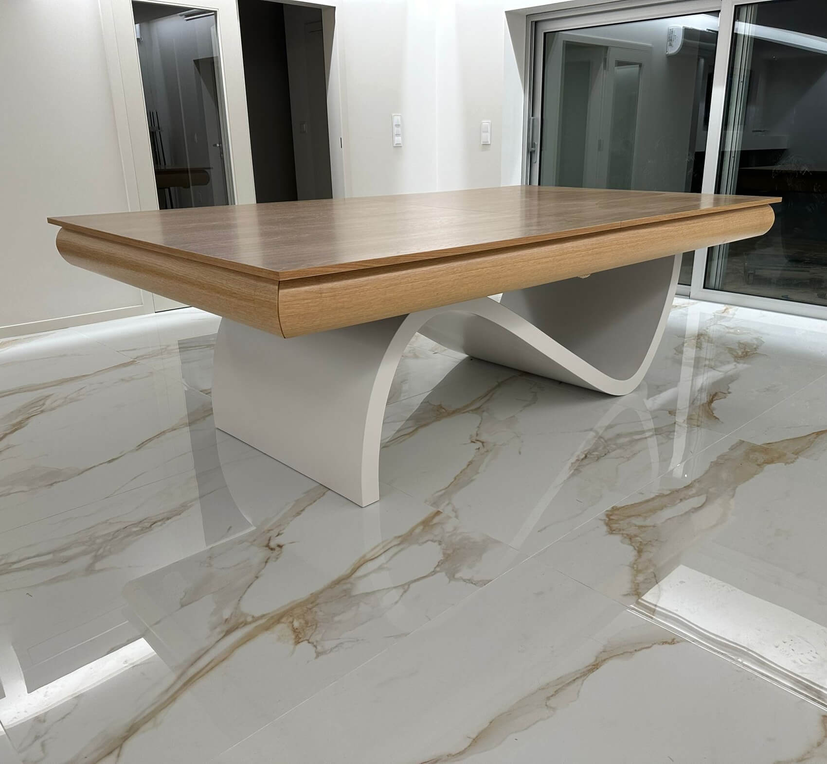 The Picasso pool table